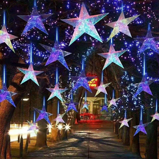 Outdoor LED Colorful Diamond Pendant Decorative Light