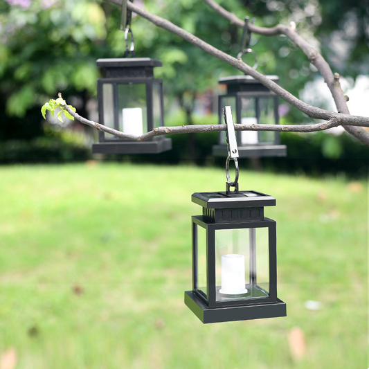 Solar Light Waterproof Candle Hanging Light