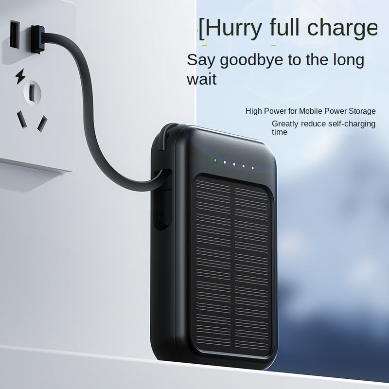 Solar outdoor emergency mobile power supply