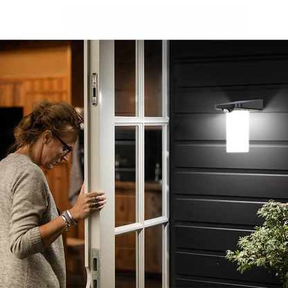 Solar Human Body Sensing Garden Wall Light