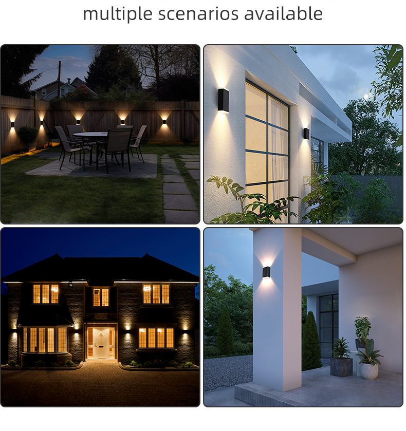 Solar Courtyard Waterproof Wall Light