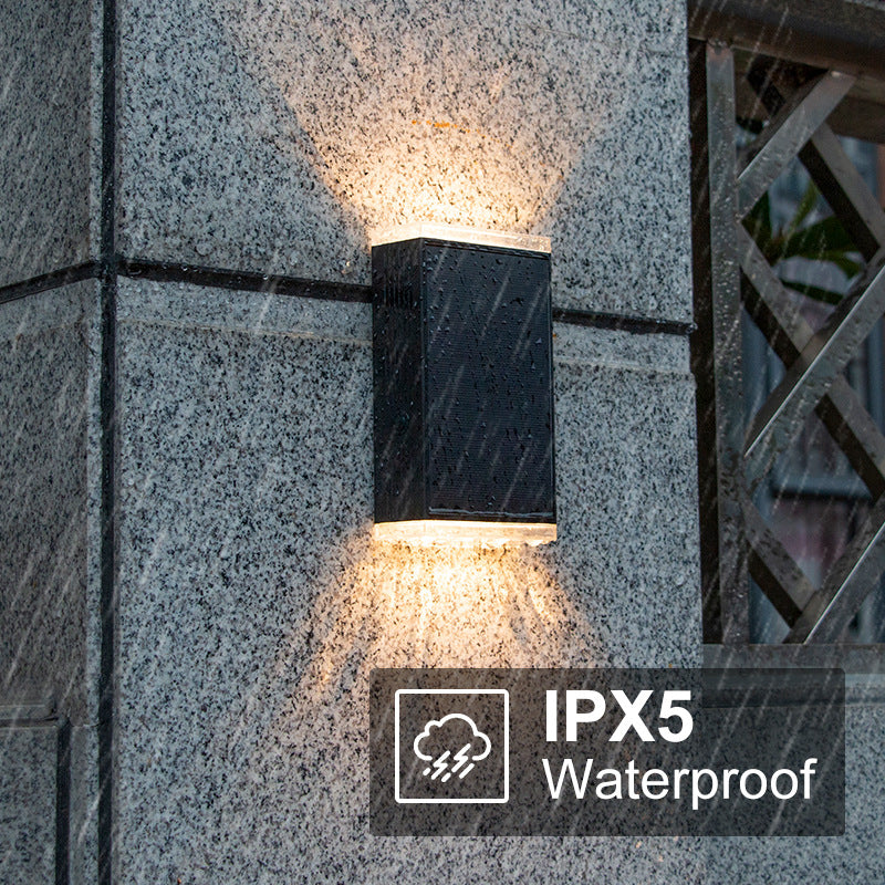 Solar Courtyard Waterproof Wall Light