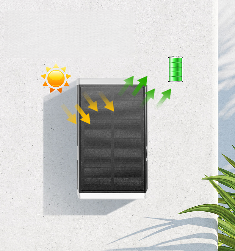 Solar Courtyard Waterproof Wall Light