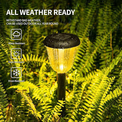 Solar-powered Outdoor Atmosphere Lawn Ground Light for Home Use