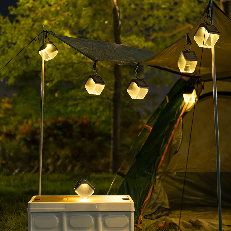 Solar Ice Brick Pendant Decorative Light