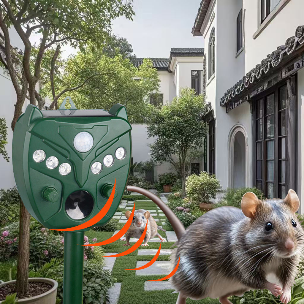 Solar High-Power Animal Repeller