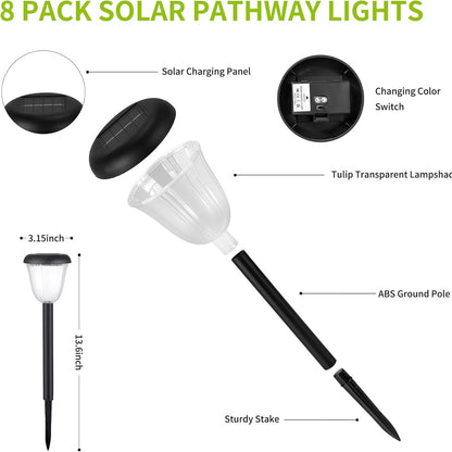 Solar-powered Outdoor Atmosphere Lawn Ground Light for Home Use