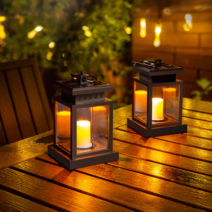 Solar Light Waterproof Candle Hanging Light