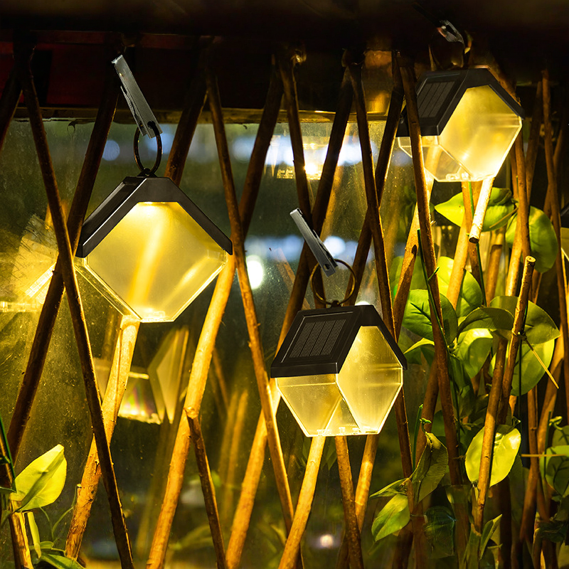 Solar Ice Brick Pendant Decorative Light